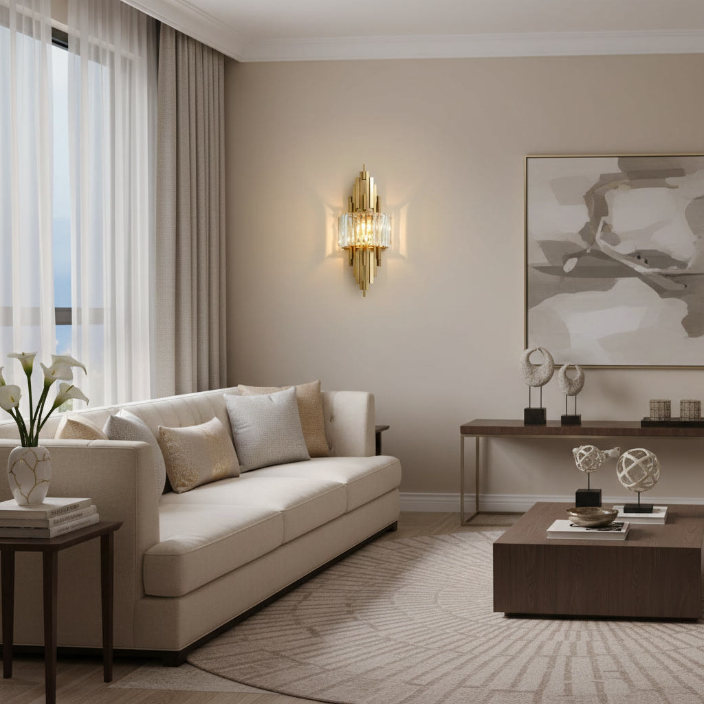 Astra Crystal Sconce lifestyle 2