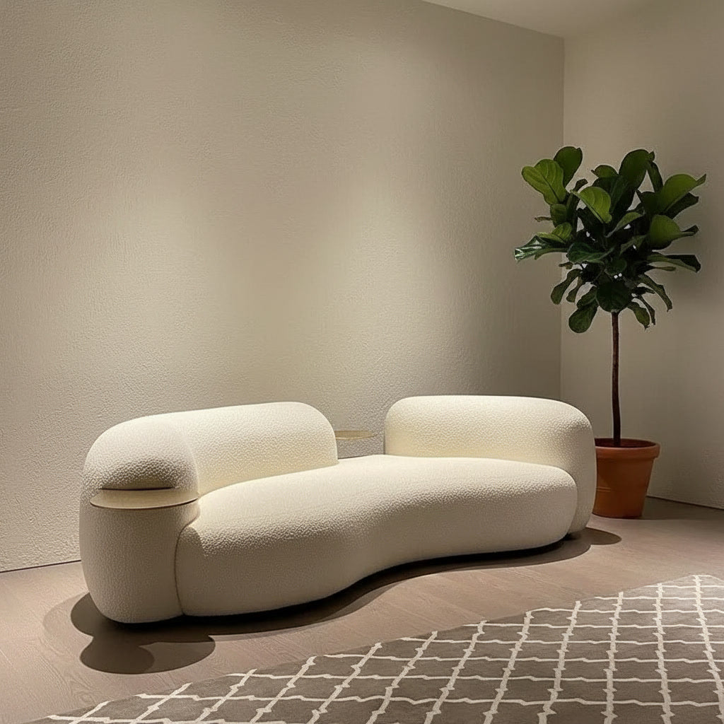 [FIX VARIANT] Luca Curved Sofa lifestyle 2