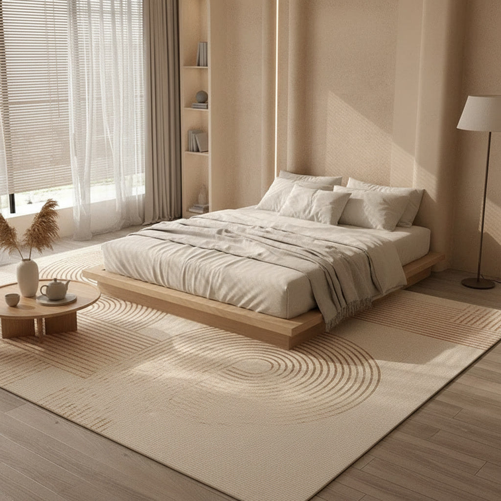 [DRAFT] Serene Stripe Rug lifestyle 2